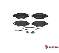 Brake pads P 56 038 BREMBO for RENAULT NISSAN