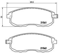 Brake pads P 56 065 BREMBO for NISSAN MAXIMA / MAXIMA QX V TIIDA Hatchback JUKE