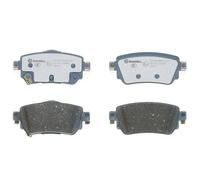BREMBO P56098E Brake Pad Set Rear With Anti-Squeak Plate Fits Nissan Leaf