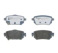 BREMBO P56098E Brake Pad Set Rear With Anti-Squeak Plate Fits Nissan Leaf