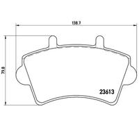 Brembo Brake Pads 10172011A