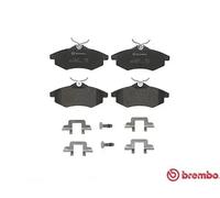 Brake pads P 61 074 BREMBO for CITROËN C3 I C2 C2 ENTERPRISE