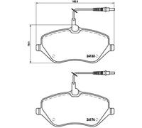 Brembo Brake Pads 10173536A