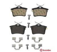 Brembo Rear Brake Pad Set fits Citroen DS 4 / DS 4 Crossback Peugeot