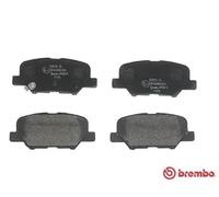 Brake pads P 61 111 BREMBO for MITSUBISHI PEUGEOT CITROËN MAZDA