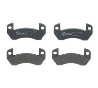 Brake pads P 62 002 BREMBO for LIGIER PIAGGIO AIXAM