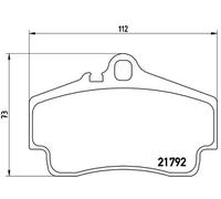 Brembo Brake Pads 10133017A