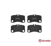 Brembo Rear Brake Pad Set fits Porsche 911