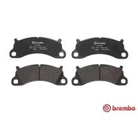 Front Brake Pad Set 4x Pads Prepared For Wear Indicator Braking - Brembo P65025