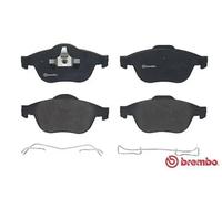 Brembo Brake Pad Set Front With Anti-Squeak Plate Fits Renault Laguna Scénic