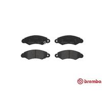 Front Brake Pad Set BREMBO P 78 012 for Subaru/Suzuki Justy/Swift (89-03)