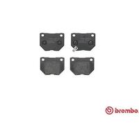 BREMBO P 78 016 Brake pad set