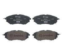 Brake pads P 78 017X BREMBO for SUBARU OUTBACK LEGACY IV LEGACY IV Estate LEVORG