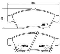 BREMBO P 79 014 Brake pad set