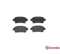 Brake pads P 83 051 BREMBO for TOYOTA COROLLA YARIS/VITZ YARIS VERSO / FUN CARGO