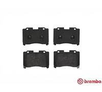 BREMBO Brake pad set P 83 090 with acoustic wear warning without accessories TOYOTA: Celica VI Coupe, Supra IV