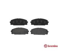 Brembo Brake Pads Front With Anti-Squeak Plate Fits Toyota Dyna Dyna 100 Granvia