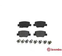 Brake pads P 83 114 BREMBO for TOYOTA VERSO