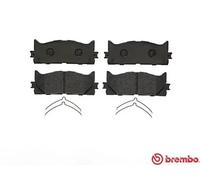 Brake pads P 83 117 BREMBO for TOYOTA LEXUS