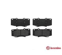Brembo P83140 Brake Pad Set Front With Anti-Squeak Plate Fits Toyota Hilux Vigo