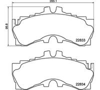 Brake Pads Set Front P83180 Brembo 0446511010 044651101079 0446511011 Quality