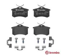 CITROEN C4 CACTUS Brembo Brake Pads FrontRear Hatchback 2014-