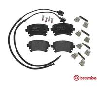 Brembo Brake Pad Set Rear With Caliper Screws For Bentley Flying Spur VW Phaeton