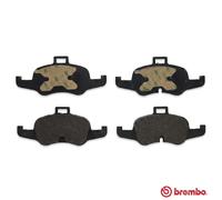 Brembo Front Brake Pad Set P85160 – 4x Pads, Prepared for Wear Indicator, for Audi TT