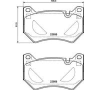 BREMBO P 85 177 Brake pad set