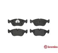 Brembo Front Brake Pad Set P86013 with Anti-Squeak Plate for Volvo 850 C70 S70 V70 XC70