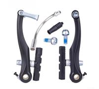 Brake Pads, Pair, V Brake Caliper, Aluminum Alloy Mechanical Set, Lightweight Stopping Power, Mountain Bike Cycling