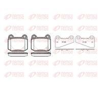 REMSA 0014.52 Brake pad set