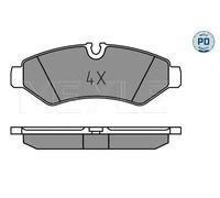 MEYLE 025 207 4720/PD Brake pad set