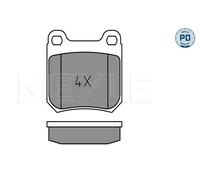 MEYLE 025 210 5015/PD Brake pad set