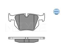 Brake pads Rear Axle 025 212 8217 MEYLE for BMW X5 X6
