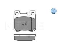 MEYLE 025 213 0115 Brake pad set