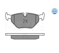 MEYLE 025 216 9117 Brake pad set
