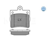 MEYLE 025 219 0015 Brake Pads Set Rear for Mercedes C