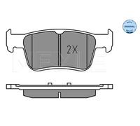 BRAKE PAD SET DISC BRAKE 025 224 2915 FOR HONDA CIVIC/X/Hatchback P10A4 1.0L