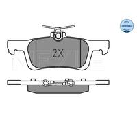 MEYLE 025 228 0714 Brake pad set
