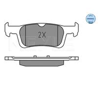 MEYLE 025 228 0714 Brake pad set