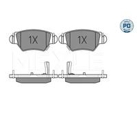 MEYLE 025 232 5817/PD Brake pad set