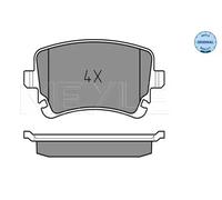 MEYLE 025 233 2617 Brake pad set