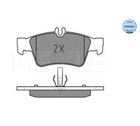 025 233 3416 MEYLE Brake Pad Set, disc brake for MERCEDES-BENZ,MERCEDES-BENZ (BB