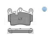 MEYLE 025 236 9417 Brake pad set