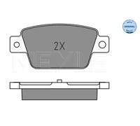 MEYLE 025 237 1418 Brake pad set