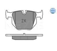 Meyle 0252373217 Brake Pad Set, disc brake