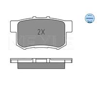 MEYLE 025 237 3615 Brake pad set