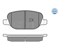 Brake pads Rear Axle 025 238 1118 MEYLE for ALFA ROMEO GIULIETTA