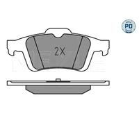 MEYLE 025 241 3717/PD Brake pad set